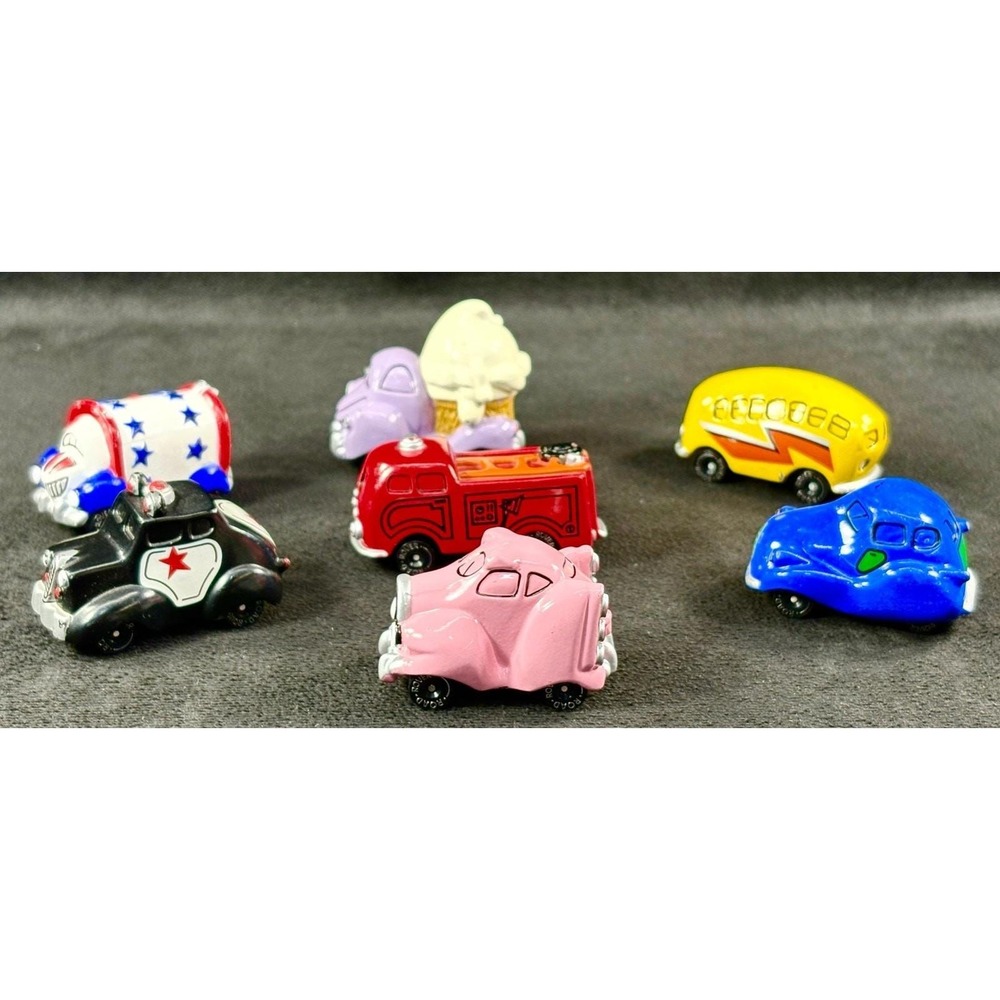 Lot of 7 Vintage Hallmark 1980s Road Rover Die Cast Vehicles